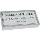 MF01 Flat Grave Marker Headstone - Template